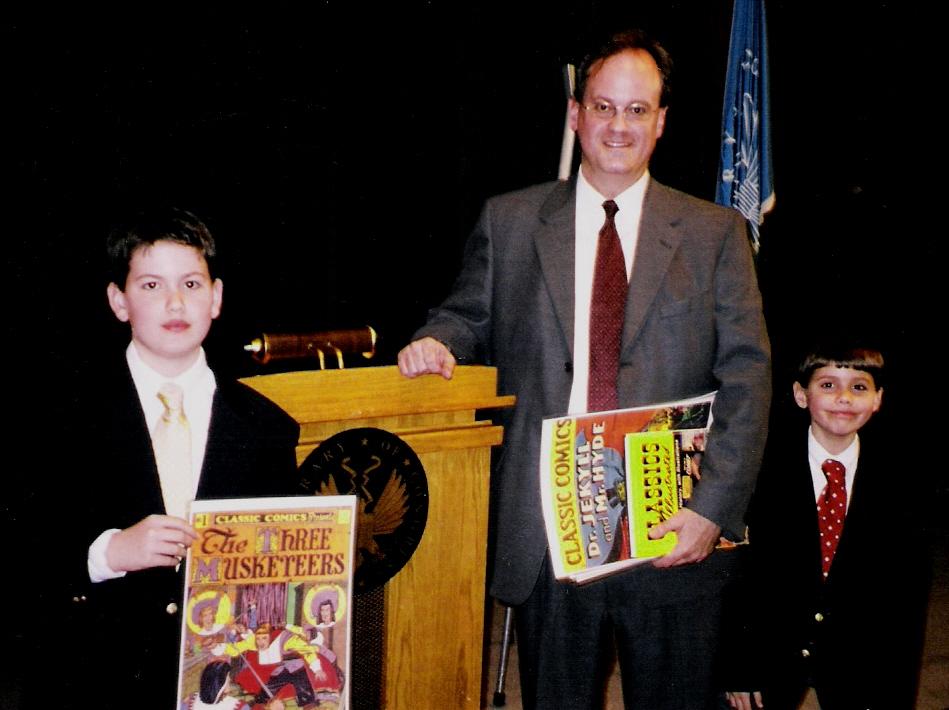 0 Will Bill Stephen Jones after Books Beyond talk at Library of Congress 5 March 2002