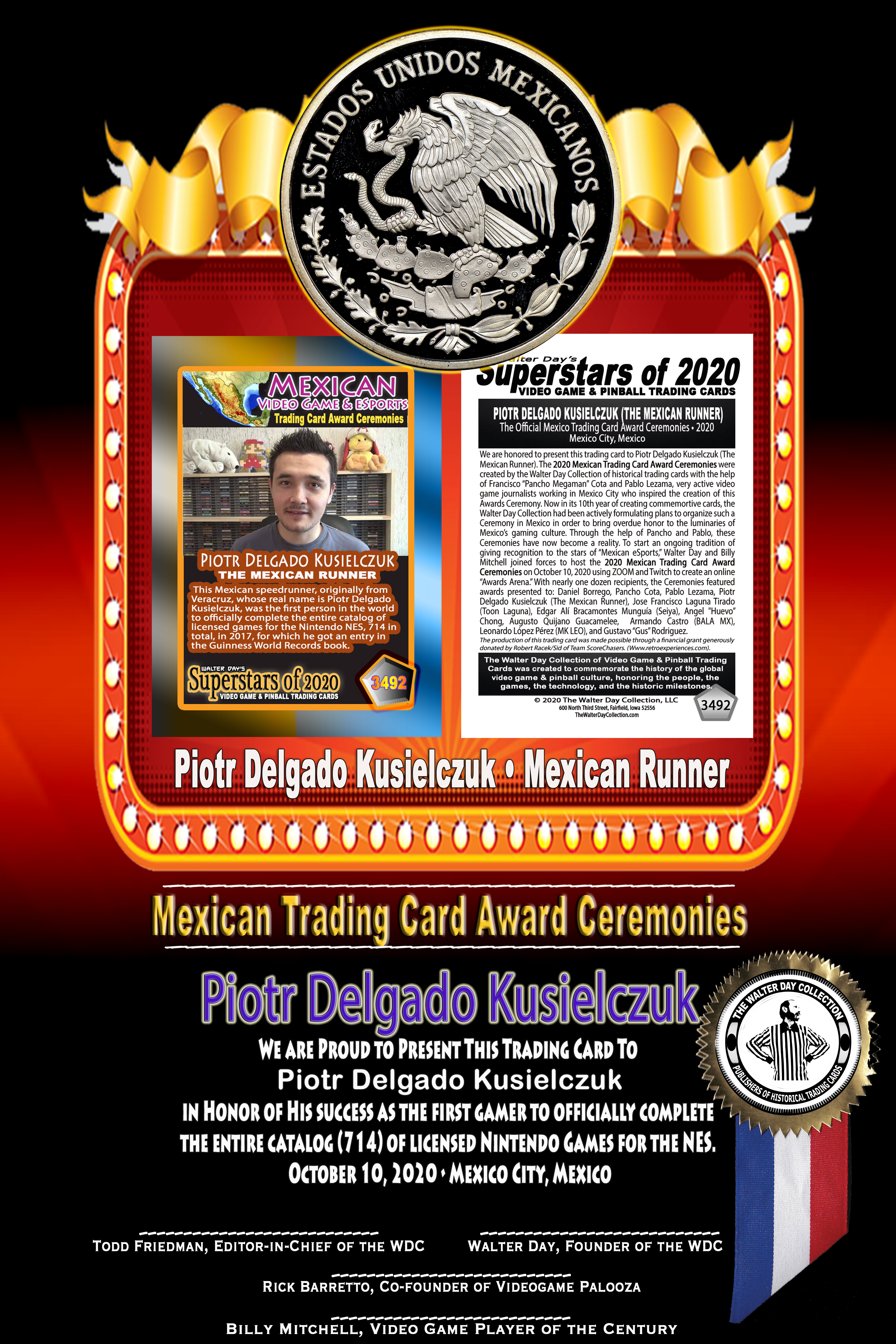 AWARDS MEXICO 2020 PIOTR KUSIELCZUK