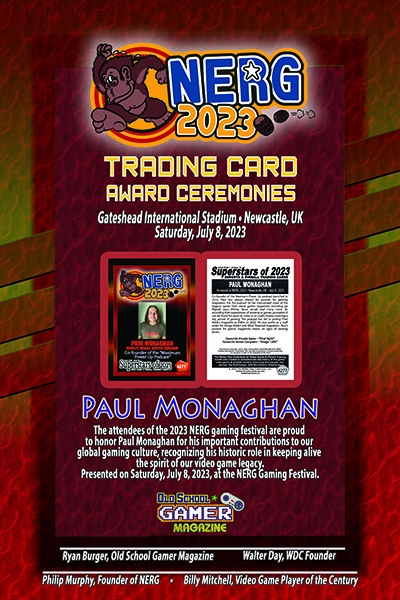 AWARD NERG PAUL MONAGHAN NO SEAL
