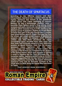 0004 - The Death of Spartacus - The Roman Empire