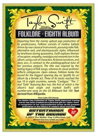 0012 - Taylor Swift - Folklore - Eighth Album