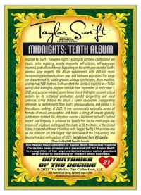 0021 - Taylor Swift - Midnights - Tenth Album