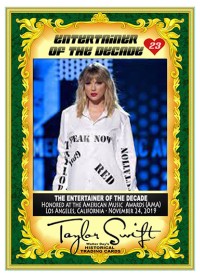 0023 - Taylor Swift - The Entertainer of the Decade