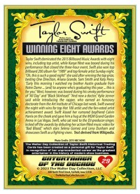 0029 - Taylor Swift - Winning Eight Awards