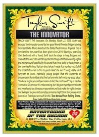 0033 - Taylor Swift - The Innovator Award