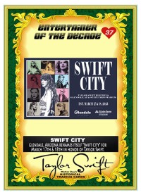0037 - Taylor Swift - Glendale: Swift City