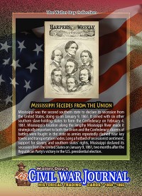 0042 - Mississippi Secedes from the Union