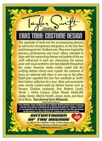 0048 - Taylor Swift - Eras Tour: Costume Design