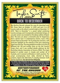 0075 - Taylor Swift - Back to December