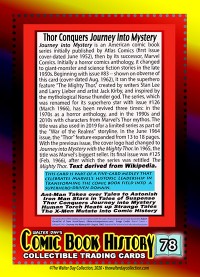 0078 - Journey into Mystery - #83 - August 1962