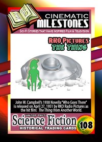 0108 The Thing - Cinematic Milestone