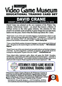 0025 - David Crane - IVGHOF - Museum Set