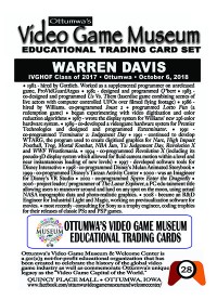 0028 - Warren Davis - IVGHOF - Museum Set