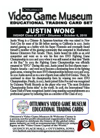 0029 - Justin Wong - IVGHOF - Museum Set