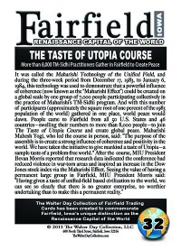0032 The Taste of Utopia Course