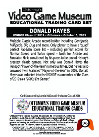 0036 - Donald Hayes - IVGHOF - Museum Set