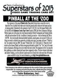 0468 Pinball At The Zoo