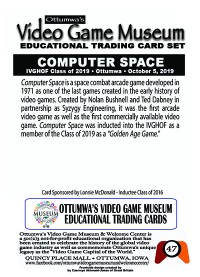 0047 - Computer Space - IVGHOF - Museum Set