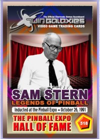 0518 Sam Stern Pinball HOF