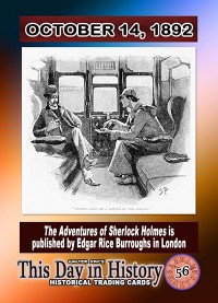 0056 - October 14, 1892 - Adventures of Sherlock Holmes is Published