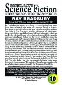 0010 - Ray Bradbury - SFWA Grand Master