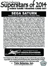 1190 Sega Saturn Console