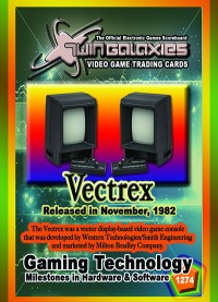 1274 Vectrex Console