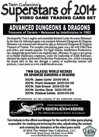 1406 Advanced Dungeons & Dragons - Treasure of Tarmin (INTV)