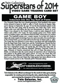 1426 Game Boy Console