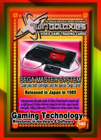 1463 Sega Master System Console