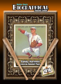 1618 - Biographical - American Baseball - Gabby Hartnett