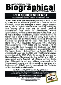 1620 - Biographical - American Baseball - Red Schoendienst