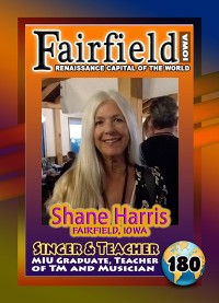 180 - Shane Harris - Singer, Teacher and Movie Star
