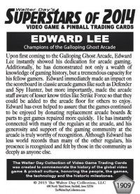 1909 Edward Lee