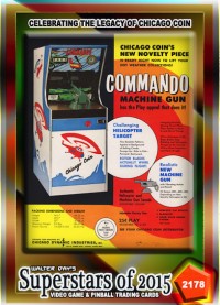 2178  Commando Machine Gun - Chicago Coin