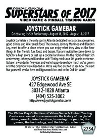 2754 Joystick Gamebar