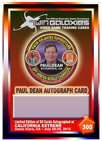 0300A - Paul Dean Autograph Card