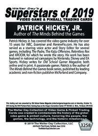 3258 Patrick Hickey, Jr.