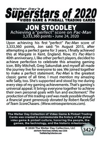 3424 - Jon Stoodley - Perfect Pac-Man game