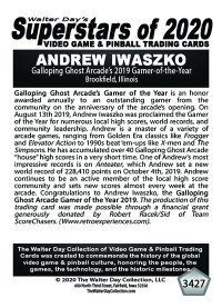 3427 - Andrew Iwaszko - Galloping Ghost Arcade's 2019 Gamer of the year