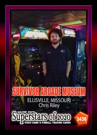 3436 - Survivor Arcade Museum - Chris Riley
