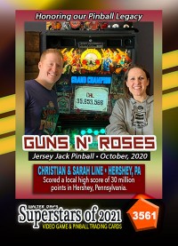 3561 - Guns N' Roses - Christian and Sarah Line