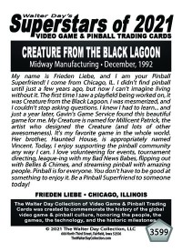 3599 - Creature from the Black Lagoon - Frieden Liebe