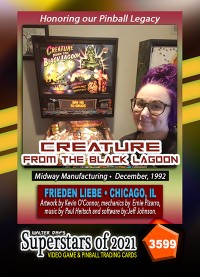 3599 - Creature from the Black Lagoon - Frieden Liebe