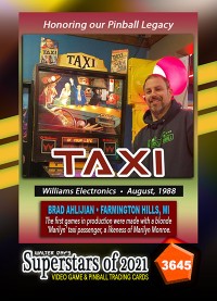 3645 - Taxi - Brad Ahlijian