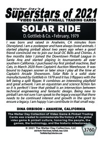 3760 - Solar Ride - Dina Orbison