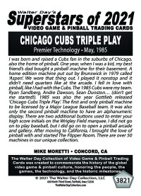 3821 - Chicago Cubs Triple Play - Mike Moretti