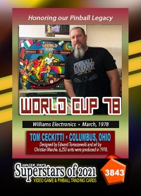 3843 - World Cup Soccer '78 - Tom Ceckitti