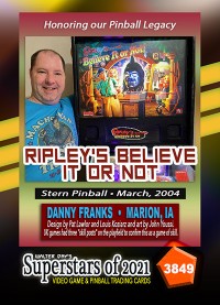3849 - Ripley's Believe it or not - Danny Franks