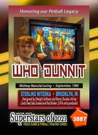 3887 - Who Dunnit - Sterling Mitoska